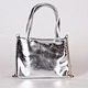 silver rhinestone shoulder bag
