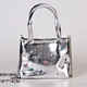 shoulder bag silver
